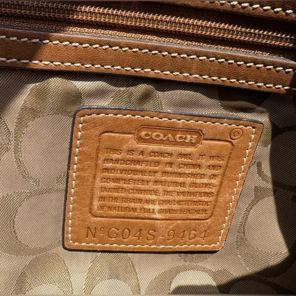 Coach Y2K Vintage Soho Leather Hobo Shoulder Bag Brown - Picture 4 of 7